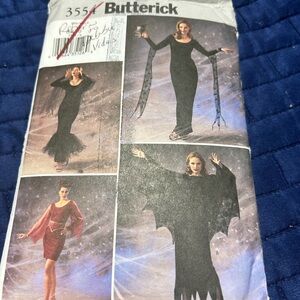 Butterick 3554 Pattern- Halloween, cosplay, theatre, skating and more